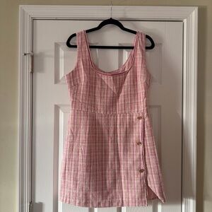 Francesca's Collections Pink Mini Dress